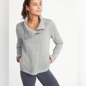 Old Navy Active Go-Dry Sweater-Knit Jacket